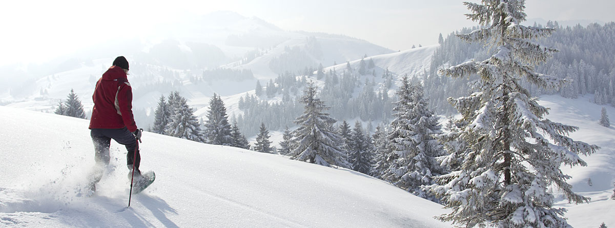 Bayern Winterurlaub - Schneeschuhwandern